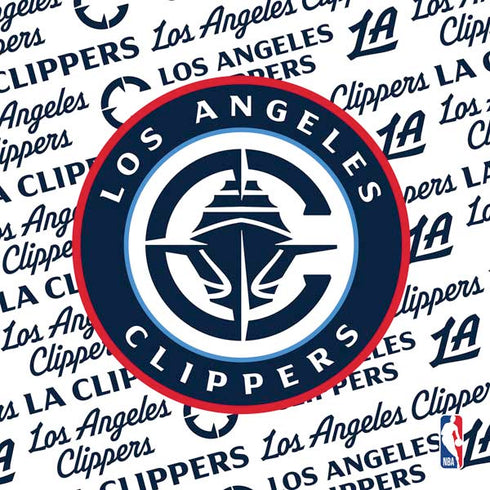 NBA Los Angeles Clippers Blast Text PS4 Console Skin