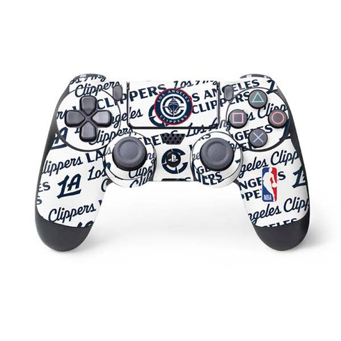 NBA Los Angeles Clippers Blast Text PlayStation PS4 Skins