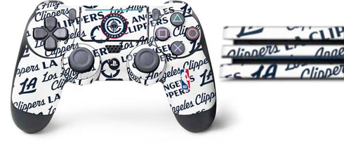 NBA Los Angeles Clippers Blast Text PS4 Pro Bundle Skin