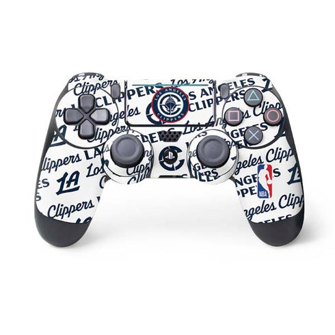 NBA Los Angeles Clippers Blast Text PlayStation PS4 Skins