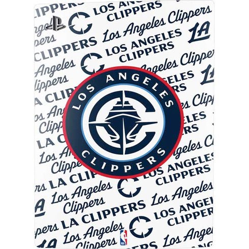 NBA Los Angeles Clippers Blast Text PS5 Bundle Skin