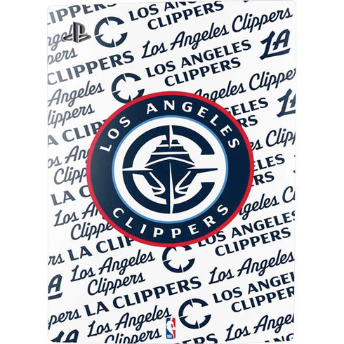 NBA Los Angeles Clippers Blast Text PS5 Digital Edition Bundle Skin