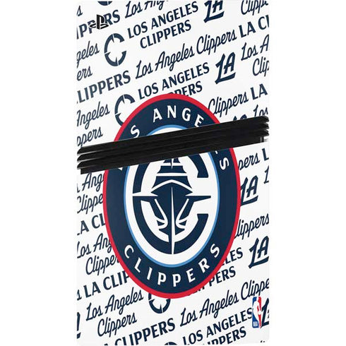 NBA Los Angeles Clippers Blast Text PS5 Pro Bundle Skin