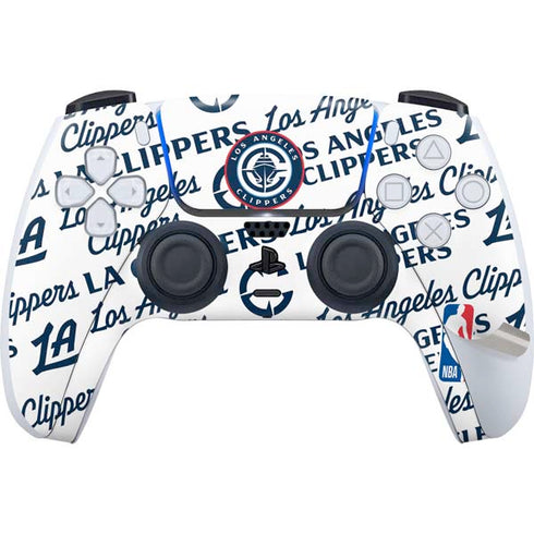 NBA Los Angeles Clippers Blast Text PS5 Pro Bundle Skin
