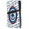 NBA Los Angeles Clippers Blast Text PS5 Pro Disk Console Skin