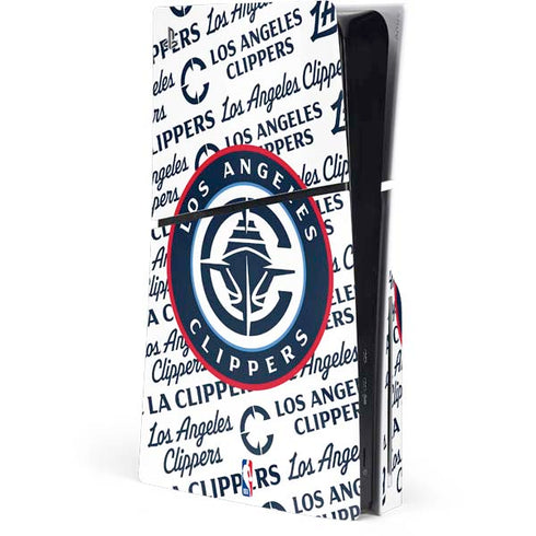 NBA Los Angeles Clippers Blast Text PlayStation PS5 Skins