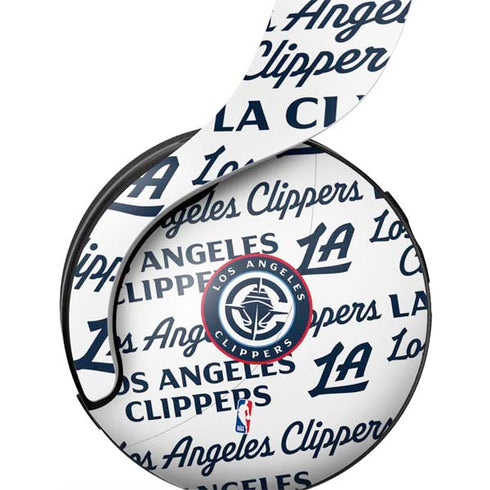 NBA Los Angeles Clippers Blast Text PULSE 3D Wireless Headset for PS5 Skin