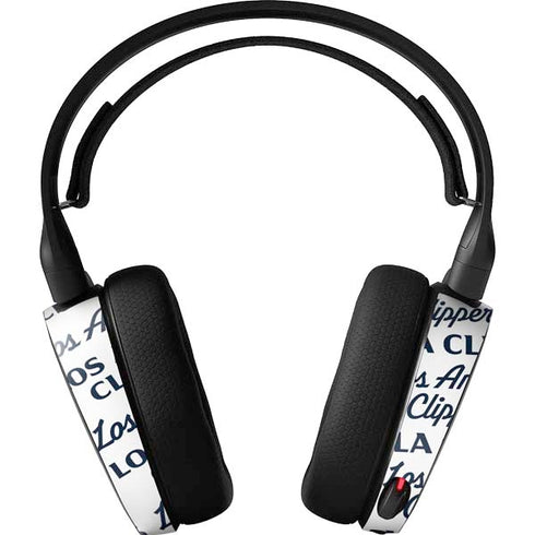 NBA Los Angeles Clippers Blast Text SteelSeries Arctis 3 Skin
