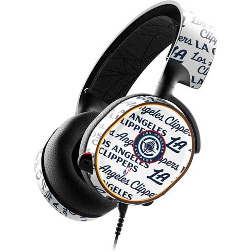NBA Los Angeles Clippers Blast Text SteelSeries Arctis 5 Skin