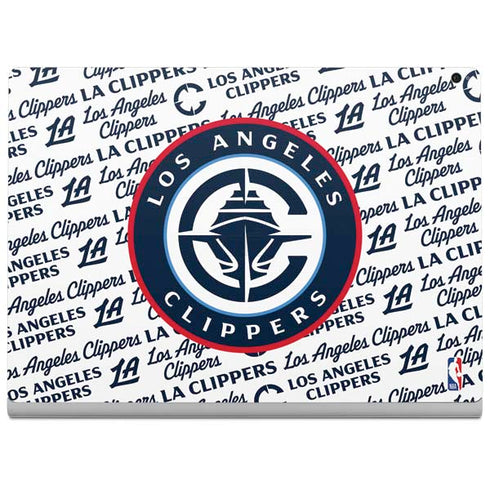 NBA Los Angeles Clippers Blast Text Surface Book 2 15in Skin