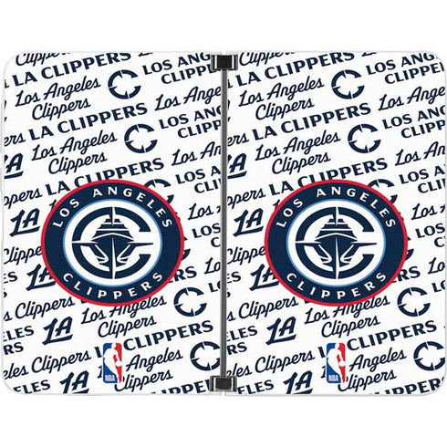 NBA Los Angeles Clippers Blast Text Surface Duo Skin