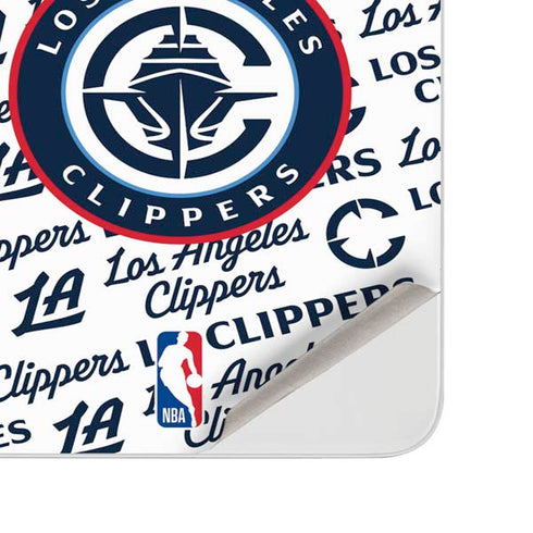 NBA Los Angeles Clippers Blast Text Surface Duo Skin