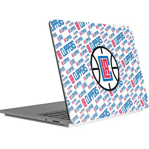 NBA Los Angeles Clippers Blast Text Surface Laptop Studio Skin