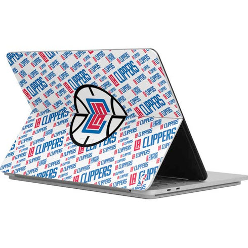 NBA Los Angeles Clippers Blast Text Surface Laptop Studio Skin