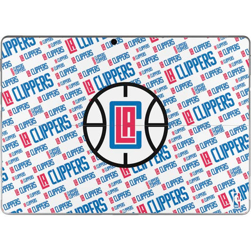 NBA Los Angeles Clippers Blast Text Surface Pro 9 Skin