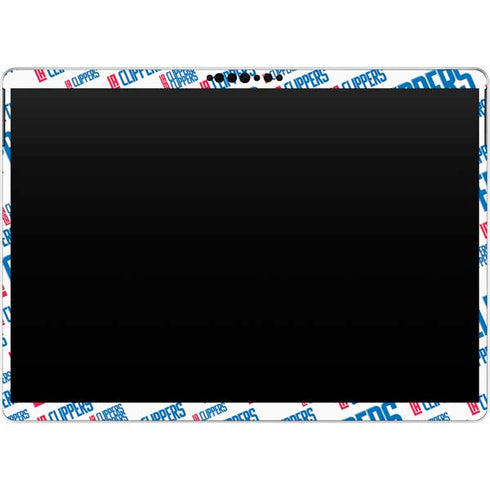 NBA Los Angeles Clippers Blast Text Surface Pro 9 Skin