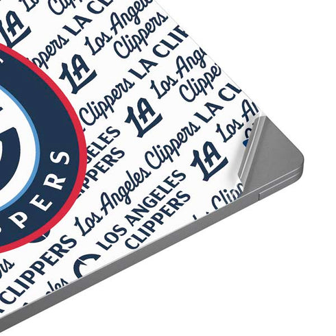 NBA Los Angeles Clippers Blast Text Universal Laptop 12in (9.8 x 6.8in) Skin