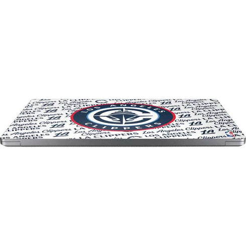 NBA Los Angeles Clippers Blast Text Laptop Skins