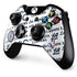 NBA Los Angeles Clippers Blast Text Xbox One Controller Skin