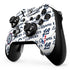 NBA Los Angeles Clippers Blast Text Xbox One Elite Controller Skin