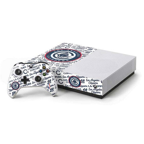 NBA Los Angeles Clippers Blast Text Xbox One Skins