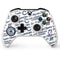 NBA Los Angeles Clippers Blast Text Xbox One S Controller Skin