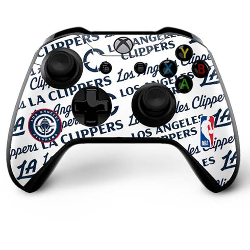 NBA Los Angeles Clippers Blast Text Xbox One X Bundle Skin