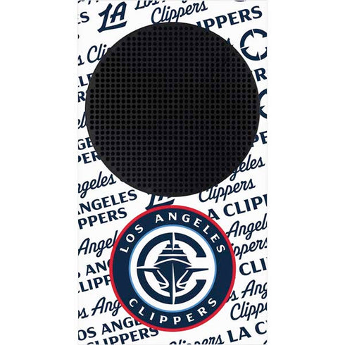 NBA Los Angeles Clippers Blast Text Xbox Series S Bundle Skin