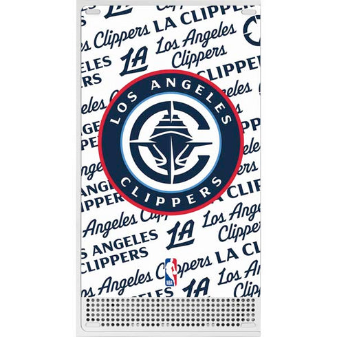 NBA Los Angeles Clippers Blast Text Xbox Series S Bundle Skin