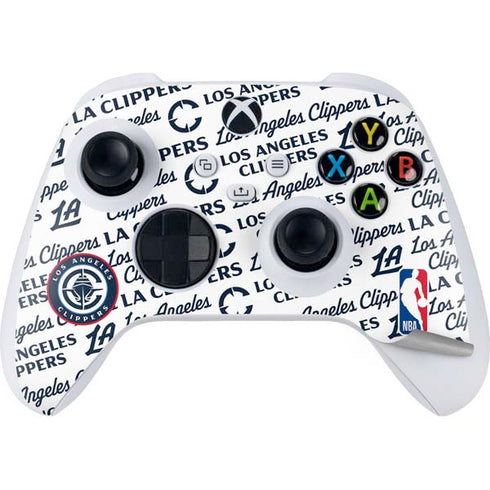NBA Los Angeles Clippers Blast Text Xbox Series S Bundle Skin