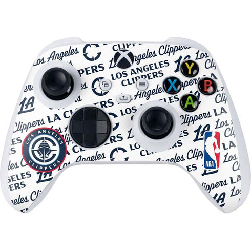 NBA Los Angeles Clippers Blast Text Xbox Series S Skins