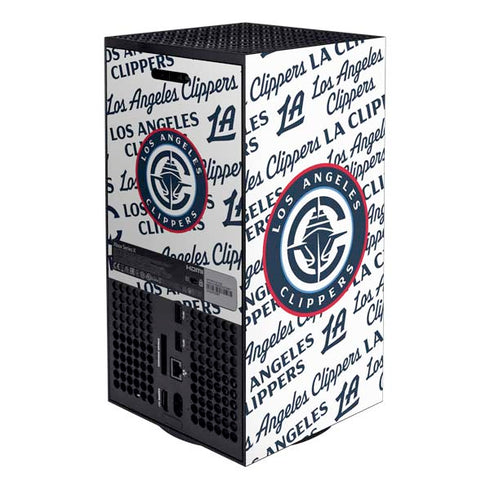 NBA Los Angeles Clippers Blast Text Xbox Series X Bundle Skin