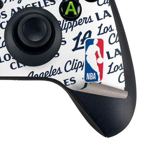 NBA Los Angeles Clippers Blast Text Xbox Series X Bundle Skin