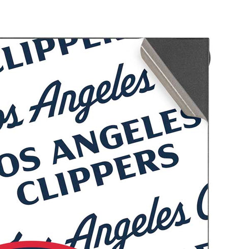 NBA Los Angeles Clippers Blast Text Xbox Series X Console Skin