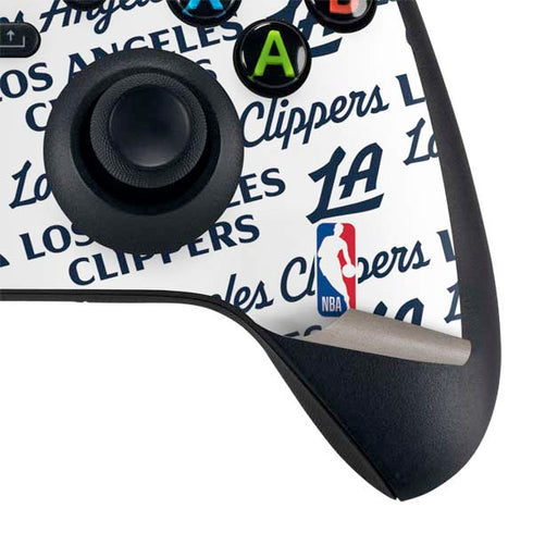 NBA Los Angeles Clippers Blast Text XBox Series X Digital Edition Bundle Skin