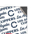 NBA Los Angeles Clippers Blast Text XBox Series X Digital Edition Console Skin
