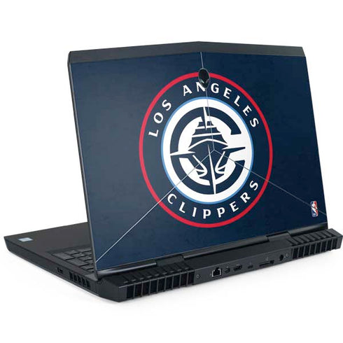 NBA Los Angeles Clippers Distressed Blue Dell Alienware Skin