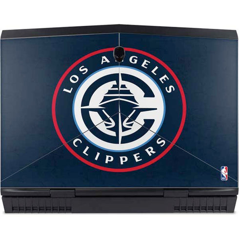 NBA Los Angeles Clippers Distressed Blue Dell Alienware Skin