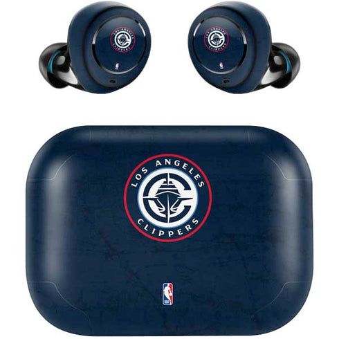 NBA Los Angeles Clippers Distressed Blue Amazon Echo Buds Skin