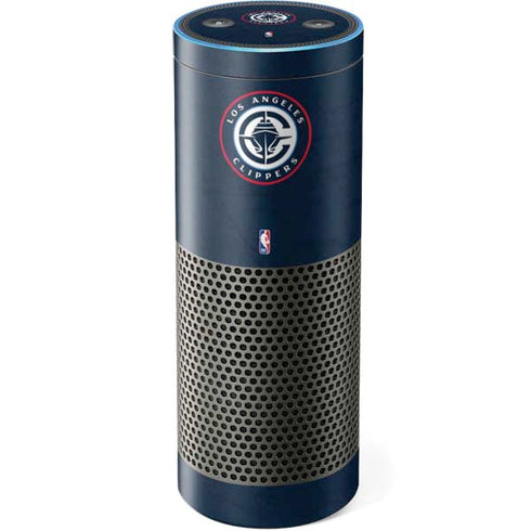 NBA Los Angeles Clippers Distressed Blue Amazon Echo Skin