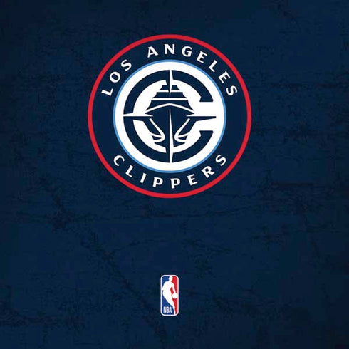 NBA Los Angeles Clippers Distressed Blue Amazon Echo Skin