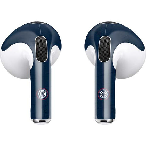 NBA Los Angeles Clippers Distressed Blue Apple AirPods (3rd Gen 2021) Skin
