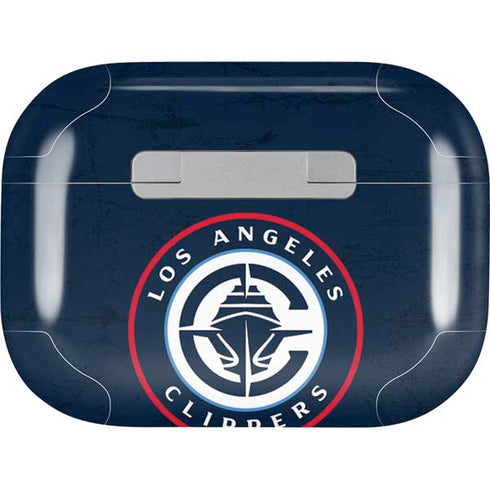 NBA Los Angeles Clippers Distressed Blue Apple AirPods Pro Skin