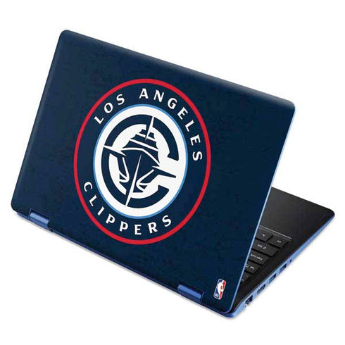 NBA Los Angeles Clippers Distressed Blue Aspire R11 11.6in Skin