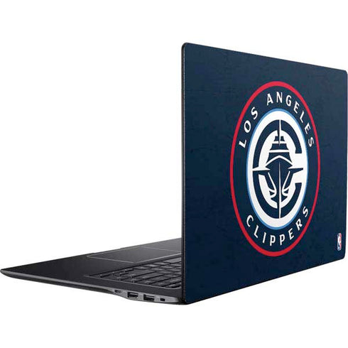 NBA Los Angeles Clippers Distressed Blue Ativ Book 9 (15.6in 2014) Skin
