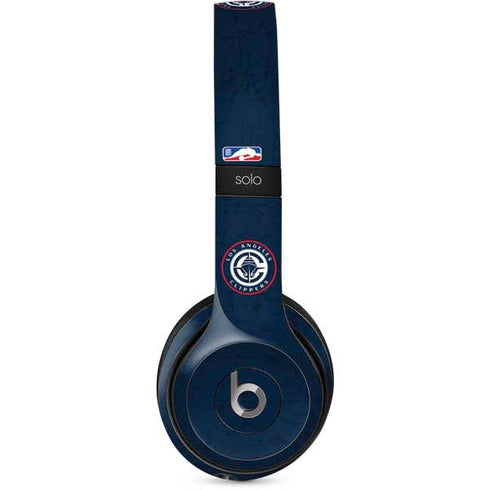 NBA Los Angeles Clippers Distressed Blue Beats Solo 2 Wired Skin