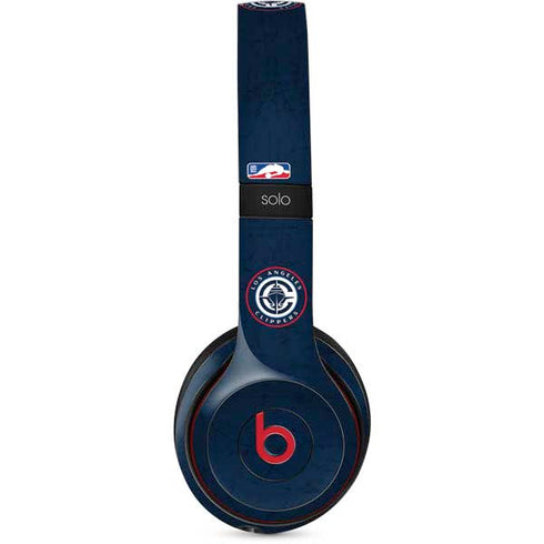 NBA Los Angeles Clippers Distressed Blue Beats Solo 3 Wireless Skin