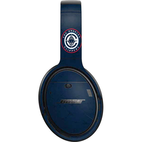 NBA Los Angeles Clippers Distressed Blue Bose QuietComfort 35 Headphones Skin