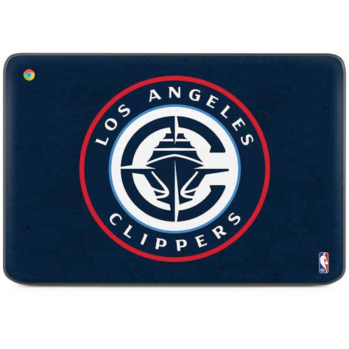 NBA Los Angeles Clippers Distressed Blue HP Chromebook Skin