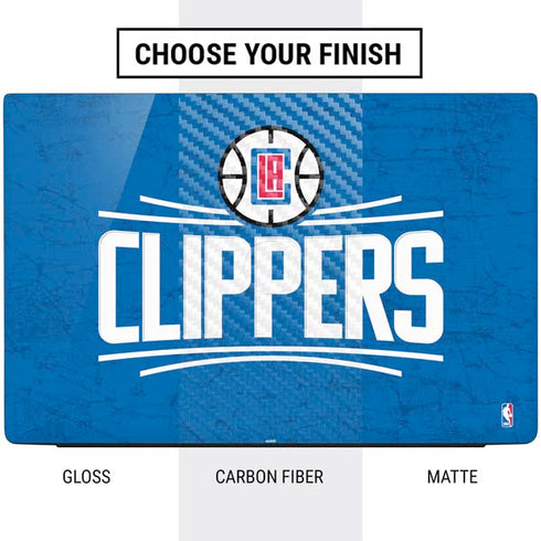 NBA Los Angeles Clippers Distressed Blue Dell Vostro Skin